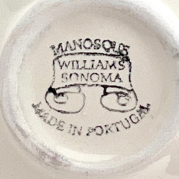 Williams Sonoma Manosque Cream Colored Ceramic Creamer Pitcher Made In Portugal - Picture 4 of 9